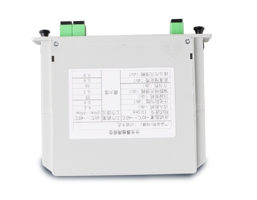 angepasster G657 Faser Typ 2x1 Kartensplitter 1*2 für 4G Netzwerk Glasfaser Schrank