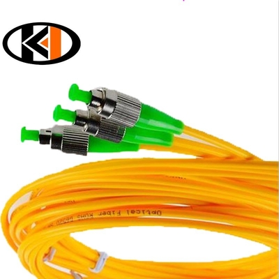 SC FC ST LC UPC Glasfaserpatch Cord 3,0 mm Simplex OM3 OM4 LC für Telekommunikationsgeräte