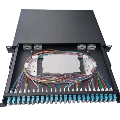 High Directivity dB ≥55 24 Port SC/APC Glasfaserkabelspalter für drahtlose LAN-Netzwerke