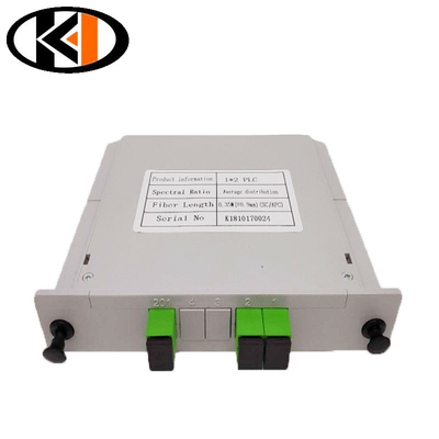 ODF 1-2 Faser SC APC Plug-in Cassette PLC Splitter 1-2 mit 2/4/6/8/16/32/64 Fasern