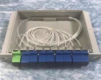 ODF 1-2 Faser SC APC Plug-in Cassette PLC Splitter 1-2 mit 2/4/6/8/16/32/64 Fasern