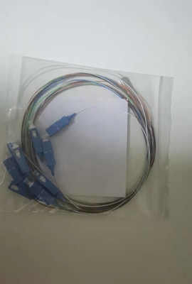 1260-1650 nm Betriebswellenlänge Glasfaser-PLC-Splitter 1x9 für unausgewogene Netzwerke
