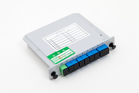 1 bis 8 PLC Splitter mit SC FC LC ST Steckverbinder Typ G657A Fasertyp zu erschwinglichen Preisen
