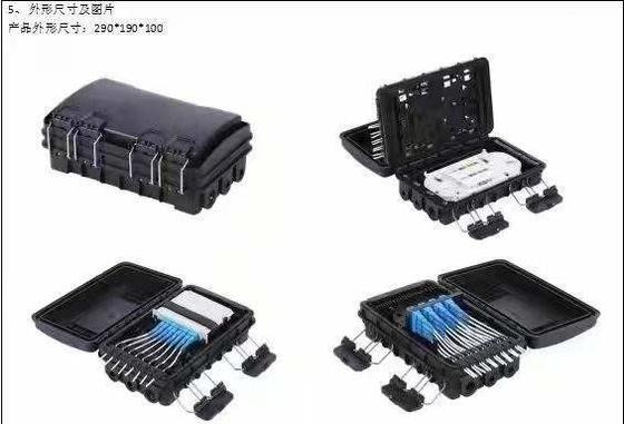 8 Verstärkte Mini-SC-Adapter Glasfasergehäuse für eine überlegene Netzwerkverbindung