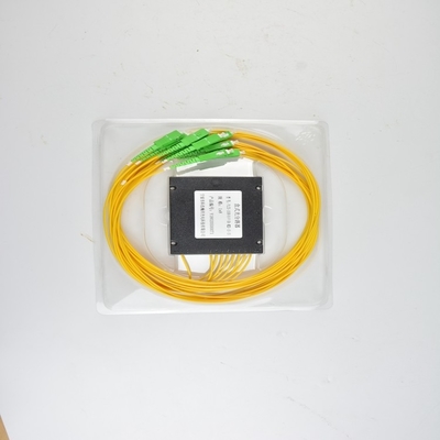 1260-1650nm 1*2 1*4 1*8 1*16 1*32 1*64 FTTH-Optische Faser-PLC-Splitter-Kassette-Konnektoren des Typs SC