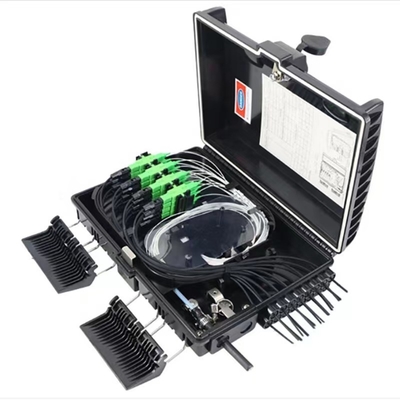 16 Kern-ODN-Faseroptische Verteilerterminalbox für FTTH- und robustes PC-ABS-Material