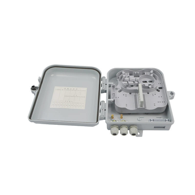 2 Port Splitter Glasfaser-Terminalbox für normale Kabel-Eingänge Einfache Installation
