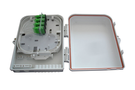2 Port Splitter Glasfaser-Terminalbox für normale Kabel-Eingänge Einfache Installation