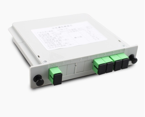 1*4 Glasfaser Grün SC APC zu SC UPC Splitter für Huawei Wellenlänge 1260-1650nm