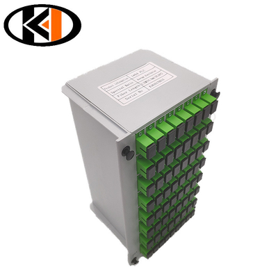 Rücklaufverlust dB ≥50 Glasfasersplitter-Kassette PLC 1x64 SC UPC für Leistung
