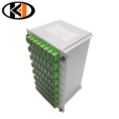 Rücklaufverlust dB ≥50 Glasfasersplitter-Kassette PLC 1x64 SC UPC für Leistung