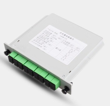 Telekommunikation FAT und FTD FTTH-Fasersplitter mit WDM-Kassette-PLC-Splitter 1x8 SC APC