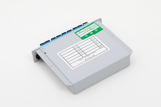 Fasertyp G657A 1x8 SC APC PLC Cassette Glasfaserspalter für die Signalübertragung