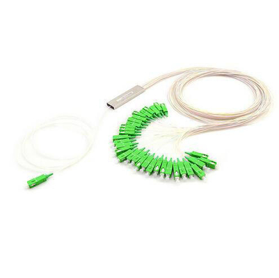 1M/1.5M G657A Optische Faser-PLC-Splitter 1x2 1x4 1x8 1x16 für SC/FC/LC/ST-Anschlusstyp