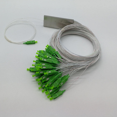 1x2 1x8 2x8 1x24 1x32 1x48 1x64 Minioptischer Splitter Sc Apc Connector PLC Fasersplitter