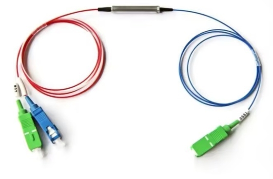 3 Hochleistungs-PER ER 28dB 1x2 1 2 Mini PM FBT Glasfasersplitter mit G657A-Fasertyp