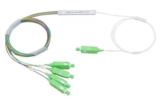 Telekommunikation 1x2 4 8 16 C G657A1 0,9 mm SCUPC Mini-Typ Glasfaser-PLC-Splitter