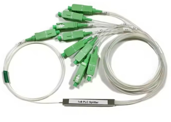 Telekommunikation 1x2 4 8 16 C G657A1 0,9 mm SCUPC Mini-Typ Glasfaser-PLC-Splitter